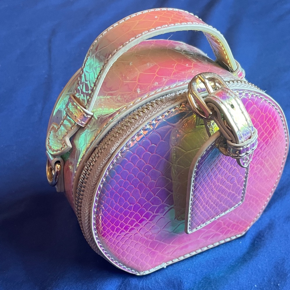 Iridescent Pink Mini Bag
